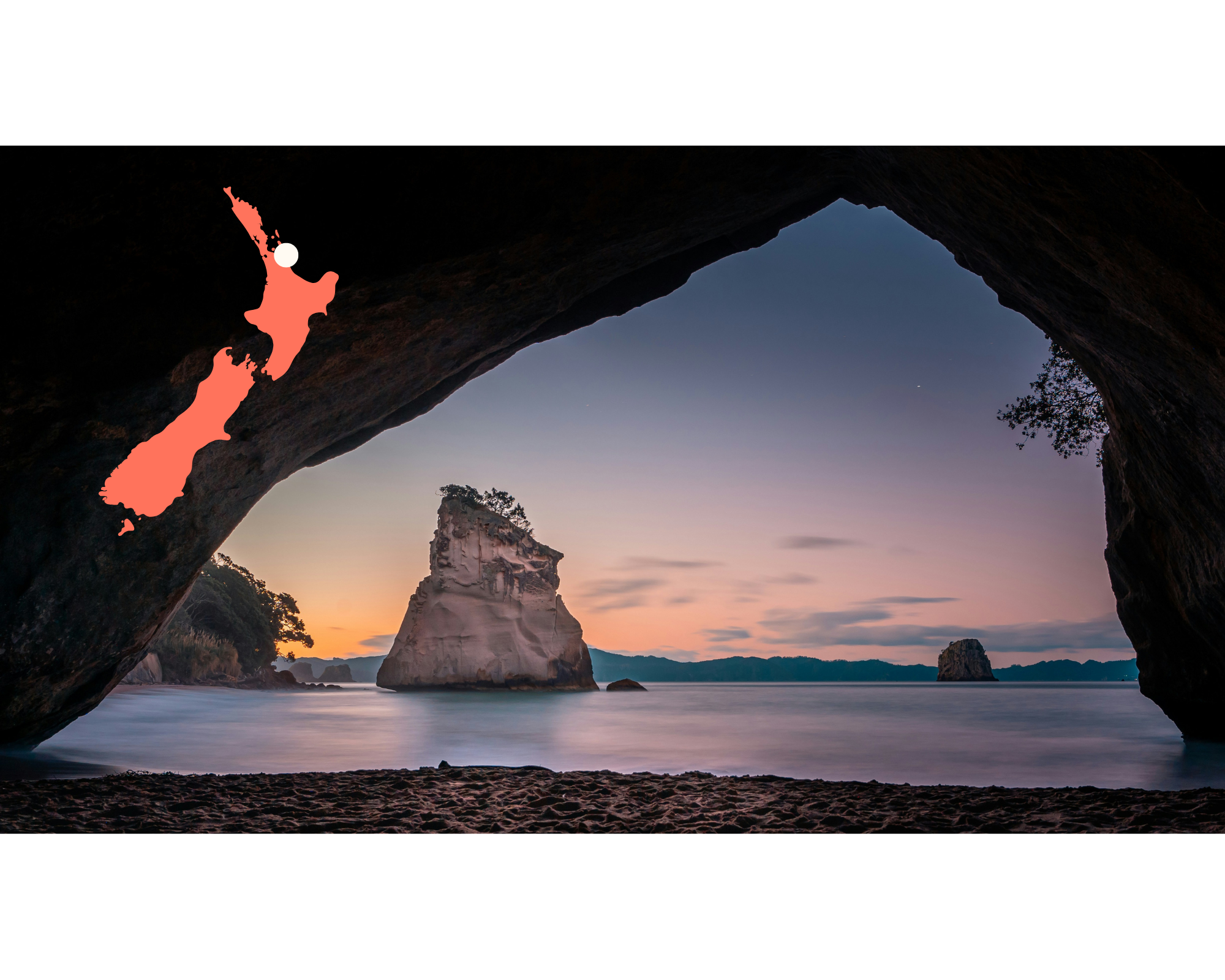 Cathedral Cove by Sebastian Knoll